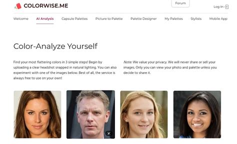 colorwise me self analysis.
